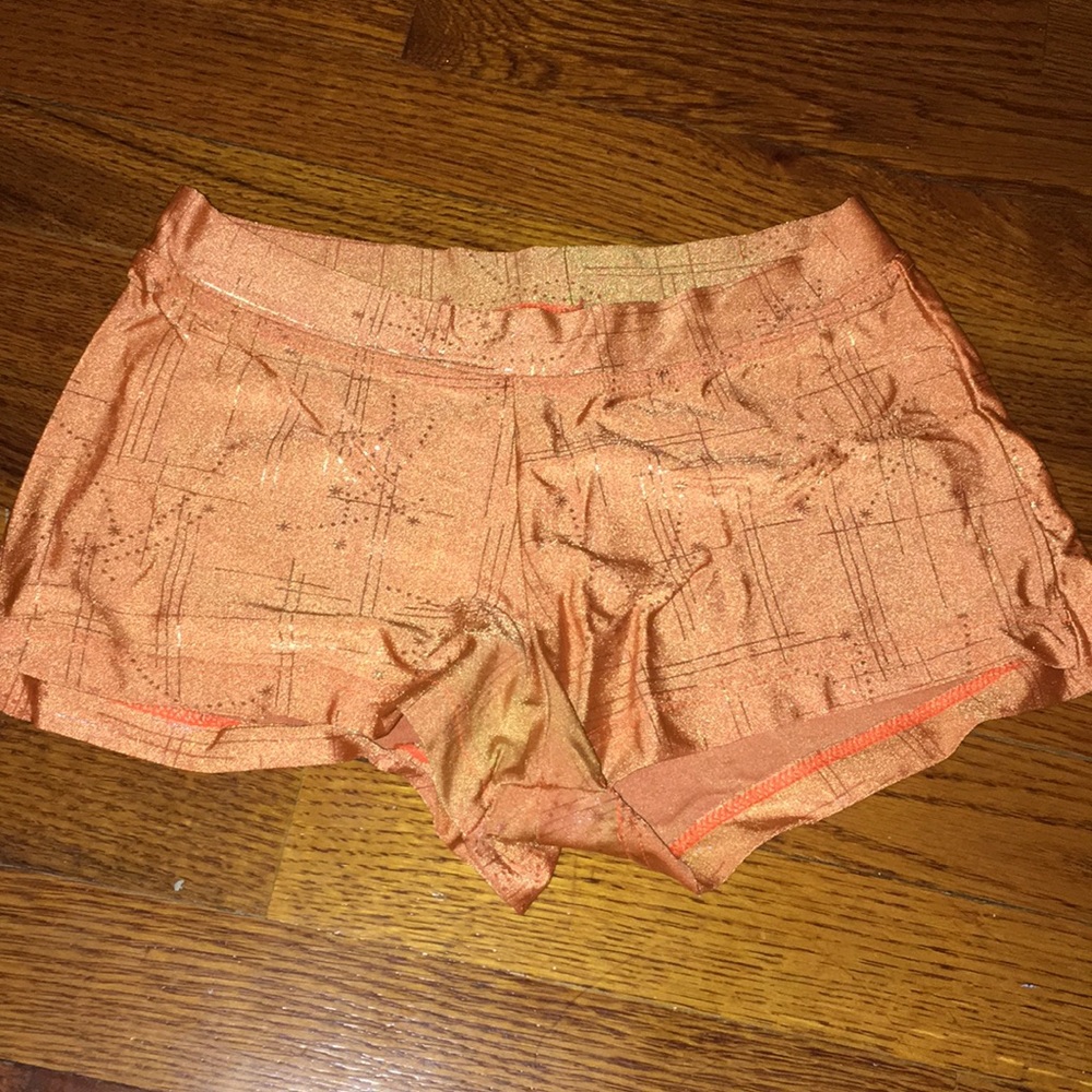Kids orange spandex